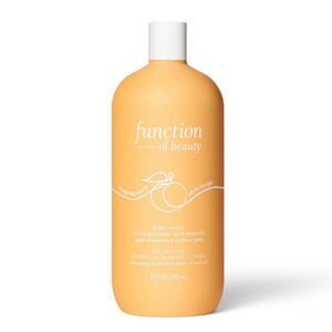Function of Beauty Body Wash Energizing Peach 22 Fl Oz Dye Paraben Sulfate Free